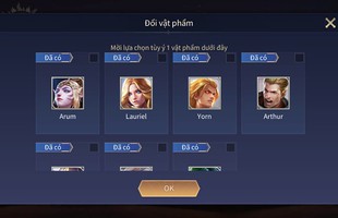 Liên Quân Mobile: Garena tặng khuyến mãi 7 tướng, gồm cả tướng giá 18888 vàng