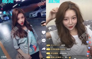 Thế hệ "hot girl hết hồn" ở Trung Quốc được tạo ra nhờ app biến hóa một trời một vực thế này đây