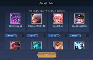 Liên Quân Mobile: Garena khuyến mãi 10 skin bậc S dưới dạng "chắc chắn rớt" sau 5 lượt Vẽ bùa