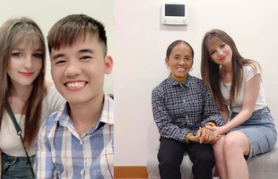 Bà Tân Vlog cùng con trai chụp ảnh với gái xinh, dân mạng đồn thổi "Bà có con dâu mới rồi"