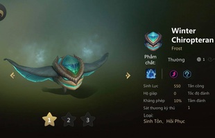 Tìm hiểu về Winter Chiropteran, vị tướng quan trọng trong Auto Chess Mobile