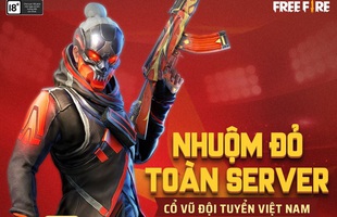 Garena tặng skin Miễn Phí 3 ngày cổ vũ đội tuyển Việt Nam nhưng bị game thủ Free Fire mắng là "ky bo"