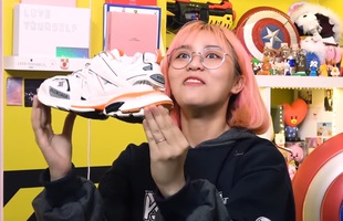 Misthy khoe món quà sinh nhật: Đôi giày Balenciaga trị giá 20 triệu đồng, kết hợp với đôi tất 3 triệu nhìn là muốn 'chặt chân'