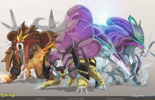Choàng ngợp với bộ tranh Pokemon máy móc "chất nhất quả Đất"