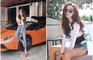 "Công chúa" xinh đẹp nuột nà chân dài thẳng tắp lại sở hữu tài sản tiền tỷ đang là hình mẫu người yêu mơ ước của các thanh niên