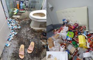 Được bạn gái dẫn về phòng, thanh niên chạy mất hút vì trông chả khác gì bãi rác