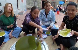 Giữa mùa đông, Sa Pa tuyết đã rơi còn Bà Tân Vlog lại làm thạch để ăn cho nó... mát, lại còn sử dụng loại lá dứa cực "khác người"