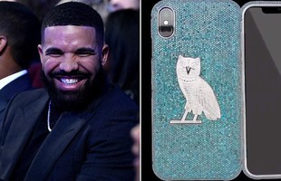 Rapper Drake chi 10 tỷ làm ốp lưng kim cương "full option" cho iPhone