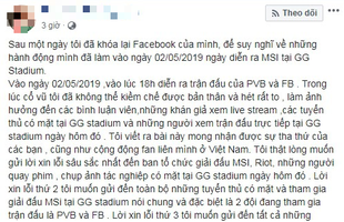 LMHT: Cô gái hò hét gây mất trật tự tại giải giao hữu MSI khiến cộng đồng bức xúc đã lên tiếng xin lỗi