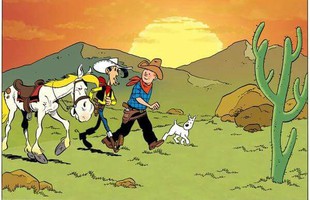 Vì sao Lucky Luke và Tintin lại trở thành biểu tượng của truyện tranh phương Tây?