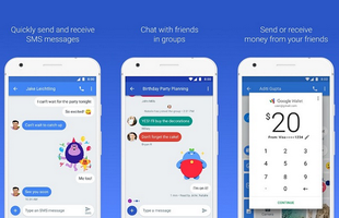 Google ra ứng dụng nhắn tin xả láng không mất tiền hệt như iMessage