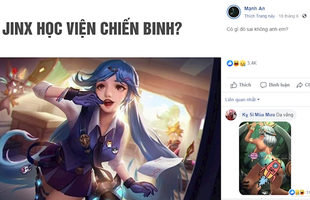 LMHT: Xuất hiện Jinx Học Viện Chiến Binh, cuối cùng ngực cô nàng đã hết lép?