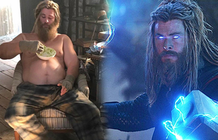 Thor "bụng bia" trong Endgame là do kỹ xảo hay tăng cân thật: Lời giải vừa được hé lộ rõ đến từng chi tiết