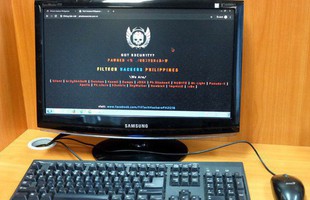 Hacker Phillippines tấn công web Việt Nam, trả đũa việc bị mất Facebook