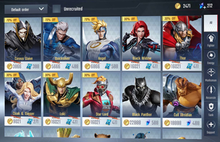 MARVEL Super War gửi tặng hàng chục nghìn vàng, game thủ nhận FREE 10 tướng siêu dễ