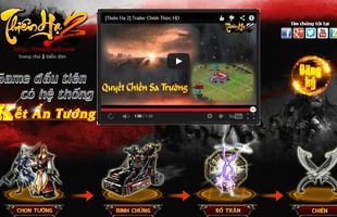Webgame Thiên Hạ 2 tung teaser ra mắt game thủ Việt