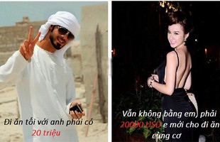 Hài hước với ảnh chế chàng trai Ả-rập với Bà Tưng, Ngọc Trinh