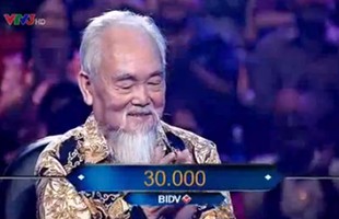 Ai là triệu phú lại gây sốt với cụ già "tin vào phụ nữ"