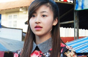 Cận cảnh 'hotgirl bánh tráng' đang làm xôn xao cộng đồng mạng