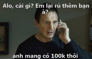 Ảnh chế cô gái chê bạn trai mang 100.000 đồng đi hẹn hò