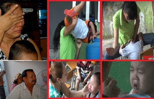 Phẫn nộ clip bảo mẫu bóp cổ, đày đọa, hành hạ trẻ em