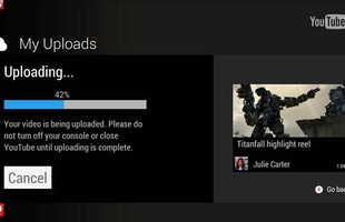 Game thủ Xbox One sắp được "tự sướng" với YouTube