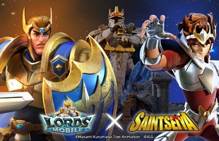 Sự kết hợp IP giữa Lords Mobile × Saint Seiya! Hợp tác đầu tiên của Lords Mobile và IP Anime nổi tiếng!