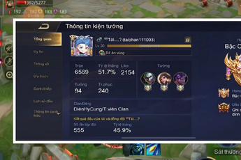 Liên Quân Mobile: Garena "chống tiêu cực", Nick nạp tiền triệu có 94 tướng và 240 skin cũng "bay màu"