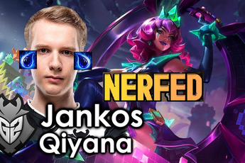 Cộng đồng hả hê khi Riot nerf nặng Qiyana ở bản 10.2 - 'Công sức Jankos tập luyện đổ đi hết rồi'