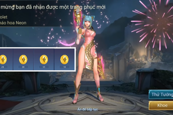 Liên Quân Mobile: Garena treo thưởng Violet Tuyệt Sắc vĩnh viễn cho người có đủ 900 "Huy hiệu"