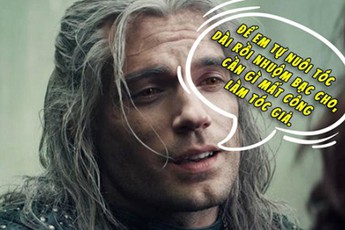 Trong khi Netflix tốn hàng tháng trời để tạo ra bộ tóc giả cho The Witcher, Henry Cavill lại muốn tự nuôi dài rồi nhuộm bạc cho nó tiện