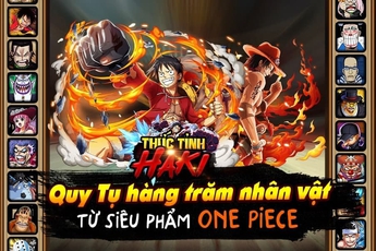 Thức Tỉnh Haki Mobile chính thức ấn định thời điểm mở cửa Đại Hải Trình đi tìm kho báu One Piece