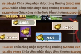 Tựa game chiến thuật gây sốc khi "dúi thẳng tiền" cho game thủ... bắt phải tiêu: Có ông lơ nga lơ ngơ vào thụt 3 phát được 69.500 KNB mang về