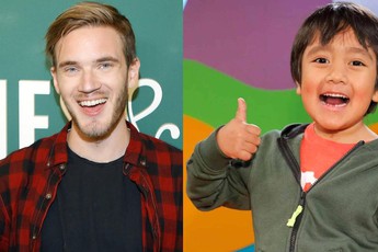 Vượt qua cả ông hoàng PewDiePie, cậu bé 9 tuổi này là Youtuber kiếm được nhiều tiền nhất năm 2020