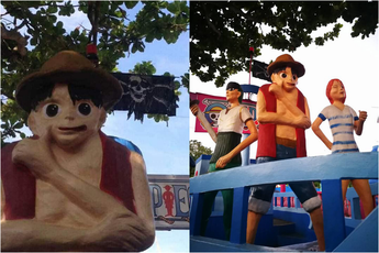 Loạt tượng Luffy và đồng bọn khiến fan hâm mộ One Piece khóc hết nước mắt vì... quá xấu