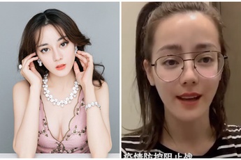 Địch Lệ Nhiệt Ba lộ mặt mộc không qua chỉnh sửa, hình ảnh nữ thần nay còn đâu