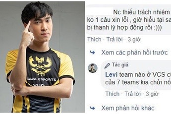 LMHT: Thua cay đắng trước Team Flash, Levi lên tiếng, phản pháo lời chê bai từ phía anti fan