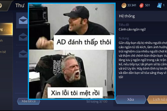 Liên Quân Mobile: Garena sửa xong bộ lọc chat, game thủ được dịp "đấu võ mồm" và tố cáo nhau