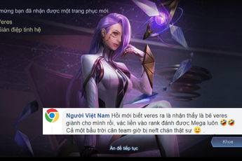 Liên Quân Mobile: Vừa nhận Veres Tinh Hệ giá rẻ được ít ngày thì game thủ sững sờ vì điều này