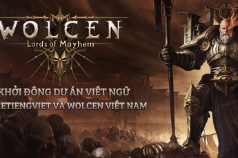 Làm mưa làm gió trên Steam, Wolcen: Lords of mayhem sắp được Việt ngữ