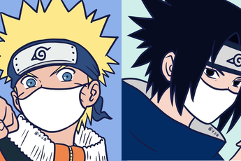 Từ Conan tới Naruto, dàn nhân vật nổi tiếng trong thế giới anime rủ nhau đeo "đồng phục" khẩu trang