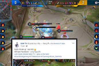 Liên Quân Mobile: Thắng sau 8 phút, Team Flash chứng minh khoảng cách mênh mông giữa "đấu giải" và "stream"