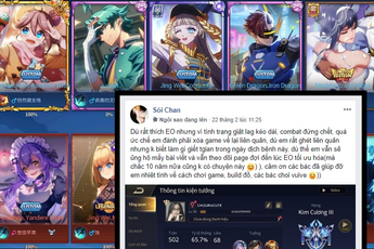 Game thủ Extraordinary Ones tháo chạy về Liên Quân Mobile vì NetEase điều hành không tốt