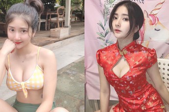 Dậy thì thành công với vòng một to tròn, cô nàng lột xác thành hot girl Instagram gợi cảm