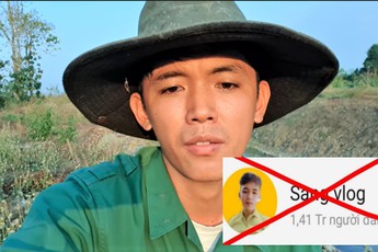 Quay cảnh trẻ em chơi đùa, nhảy qua lửa - 'Youtuber nghèo nhất VN' đối diện án phạt bị tắt kiếm tiền, mất kênh