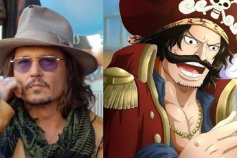 One Piece: Johnny Depp nằm trong "tầm ngắm" cho vai diễn cựu Vua hải tặc Gol D. Roger phiên bản live-action