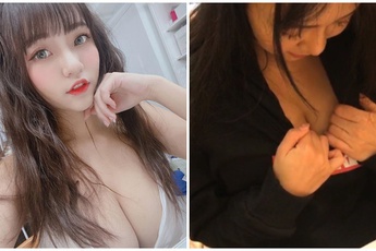 Vạch áo cho người xem "vòng một" ngay trên sóng, nữ streamer còn cẩn thận nhắc nhở: "Vui lòng chuẩn bị giấy vệ sinh để tránh chảy máu cam"