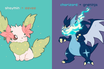 Loạt tranh vẽ Pokemon hợp thể xinh đẹp nhất từ trước tới nay, bạn đã xem chưa?