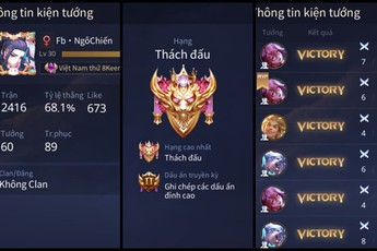 Liên Quân Mobile: Garena và cộng đồng "chết đứng", Thách Đấu "rởm" công khai lịch sử đấu luôn