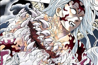 Spoiler Kimetsu no Yaiba 199: "Chúa Quỷ" Muzan hóa khổng lồ giãy giụa "tan biến" dưới ánh mặt trời